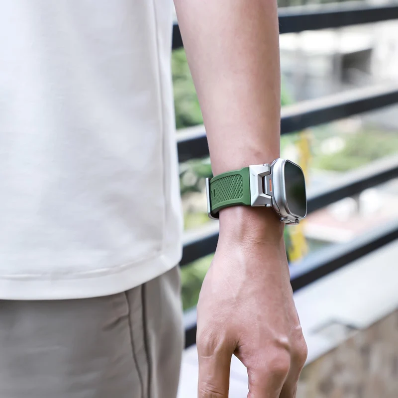 Bequem Apple Smartwatch Silikon Universell Armband