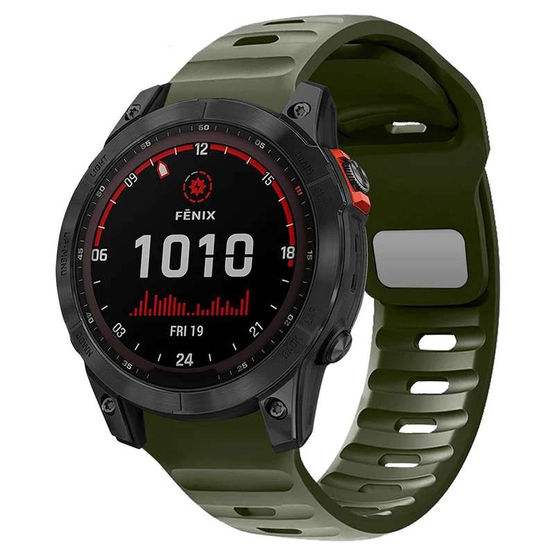 Unglaublich Süß Garmin Fenix 7X Silikon Armband