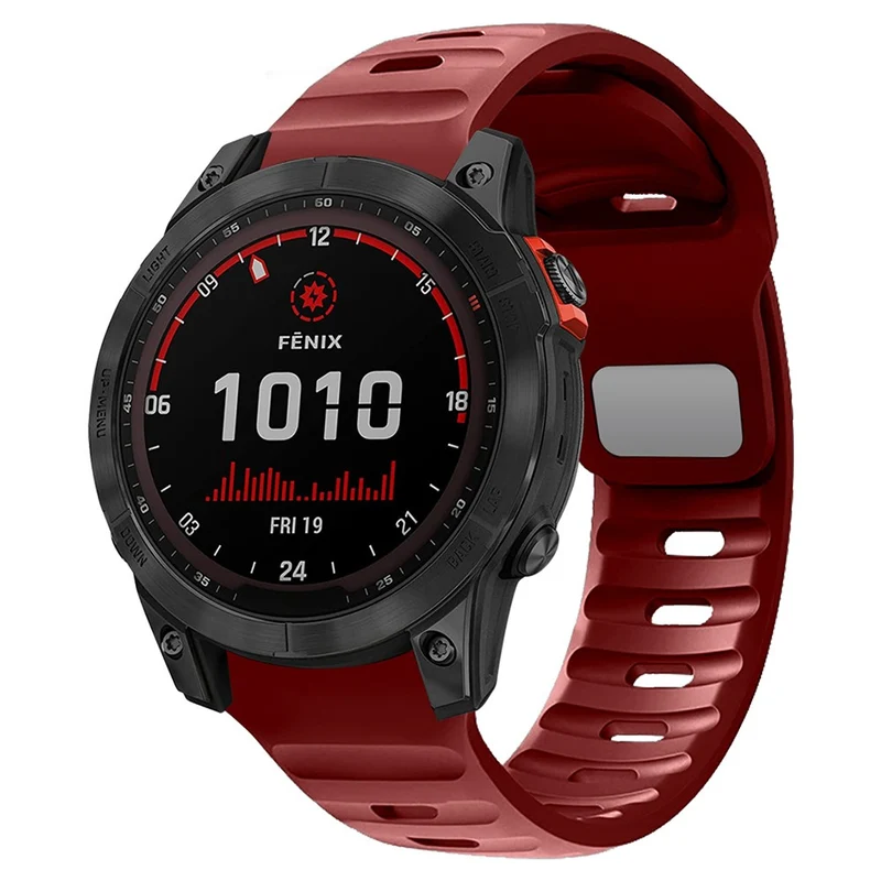 Unglaublich Süß Garmin Fenix 7X Silikon Armband