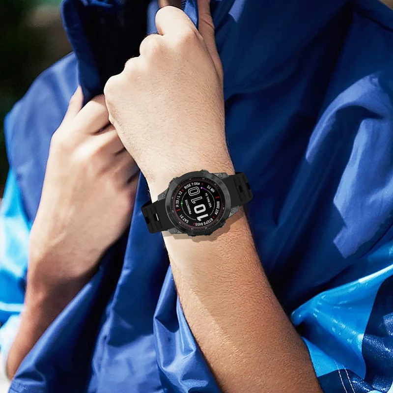 Unglaublich Süß Garmin Fenix 7X Silikon Armband
