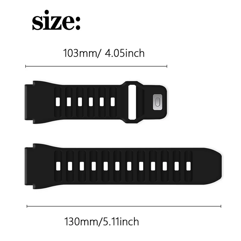 Unglaublich Süß Garmin Fenix 7X Silikon Armband