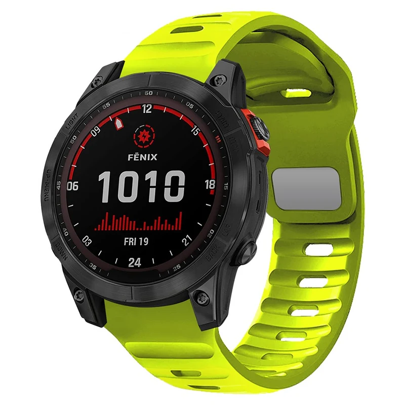 Unglaublich Süß Garmin Fenix 7X Silikon Armband