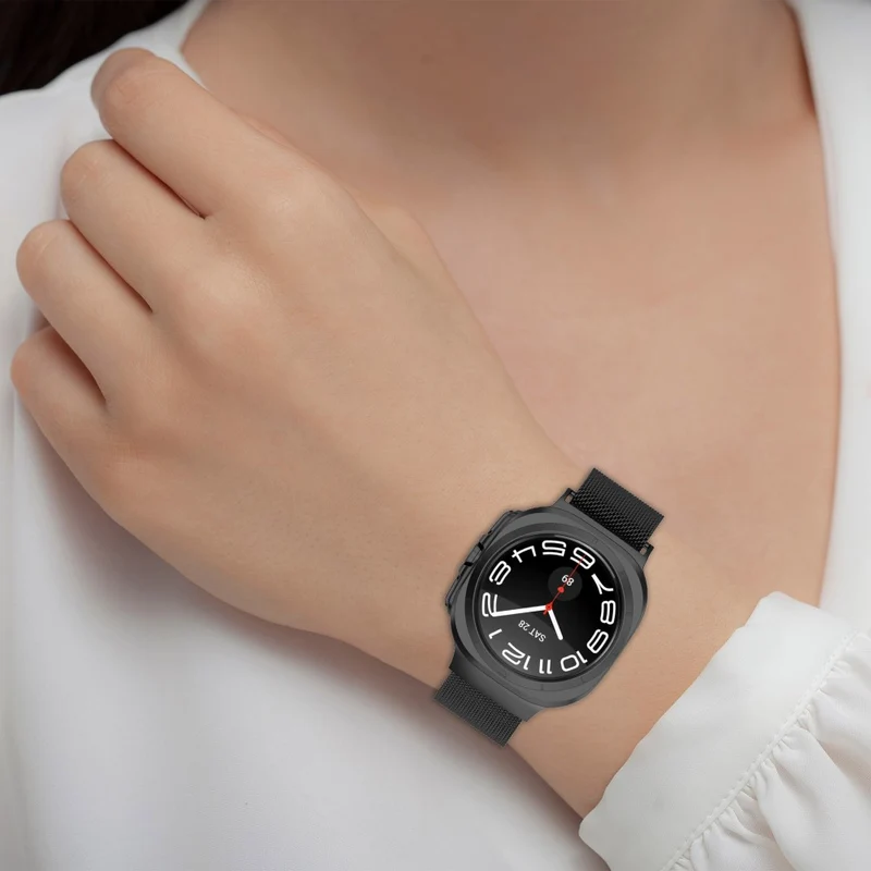 Auffallend Modisch Samsung Galaxy Watch Ultra 47mm Metall Armband