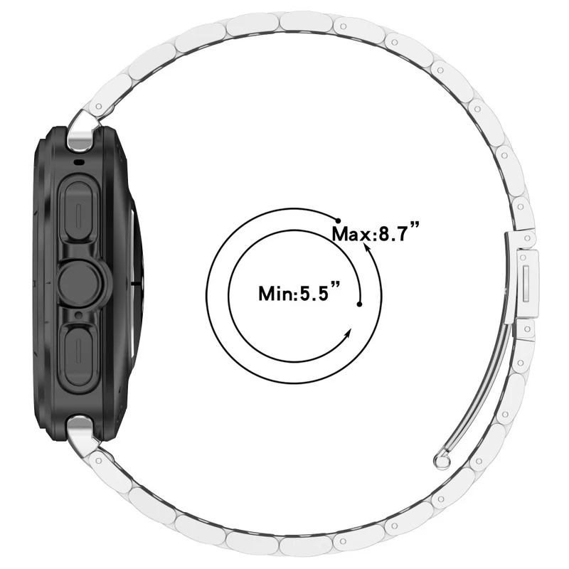 Absolut Angenehm Samsung Galaxy Watch Ultra 47mm Metall Armband