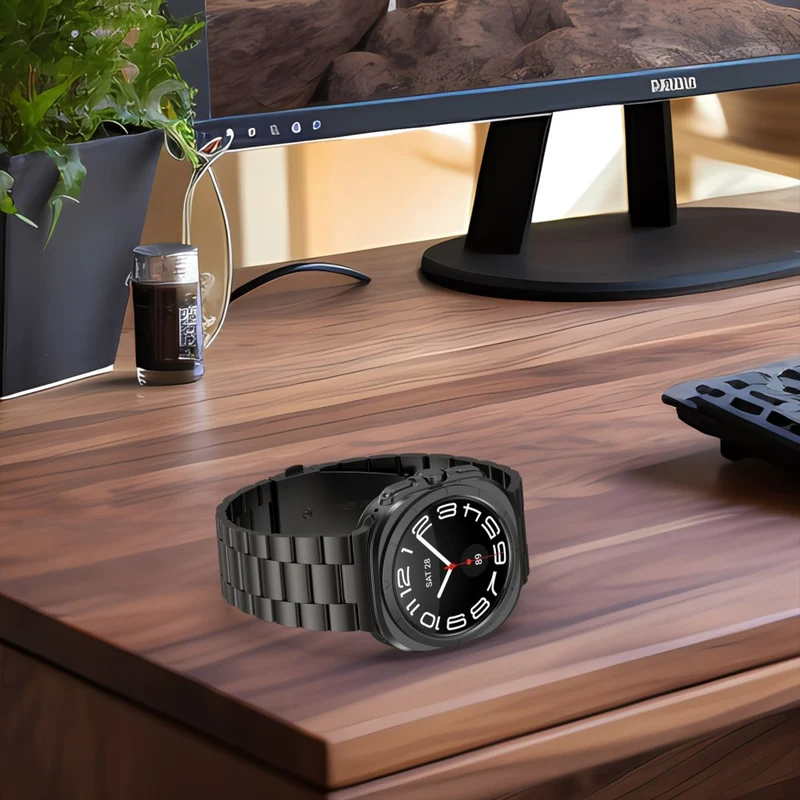Absolut Angenehm Samsung Galaxy Watch Ultra 47mm Metall Armband