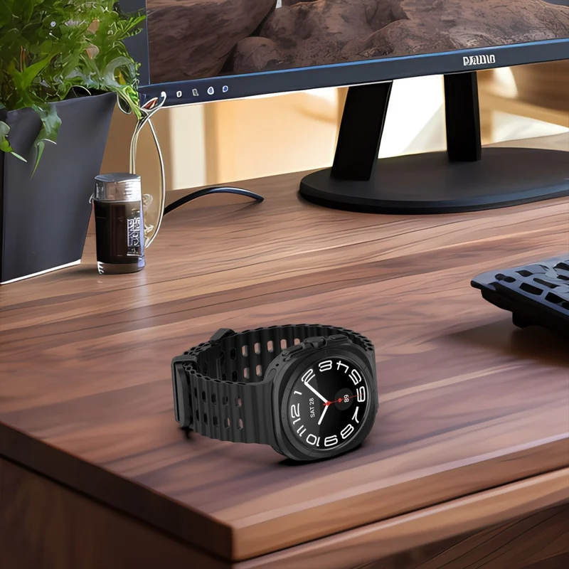 Süß Samsung Galaxy Watch Ultra 47mm Silikon Armband