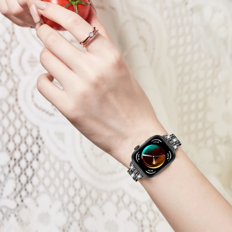 Super Stylisch Huawei Watch Fit 3 Metall Und Strass Armband