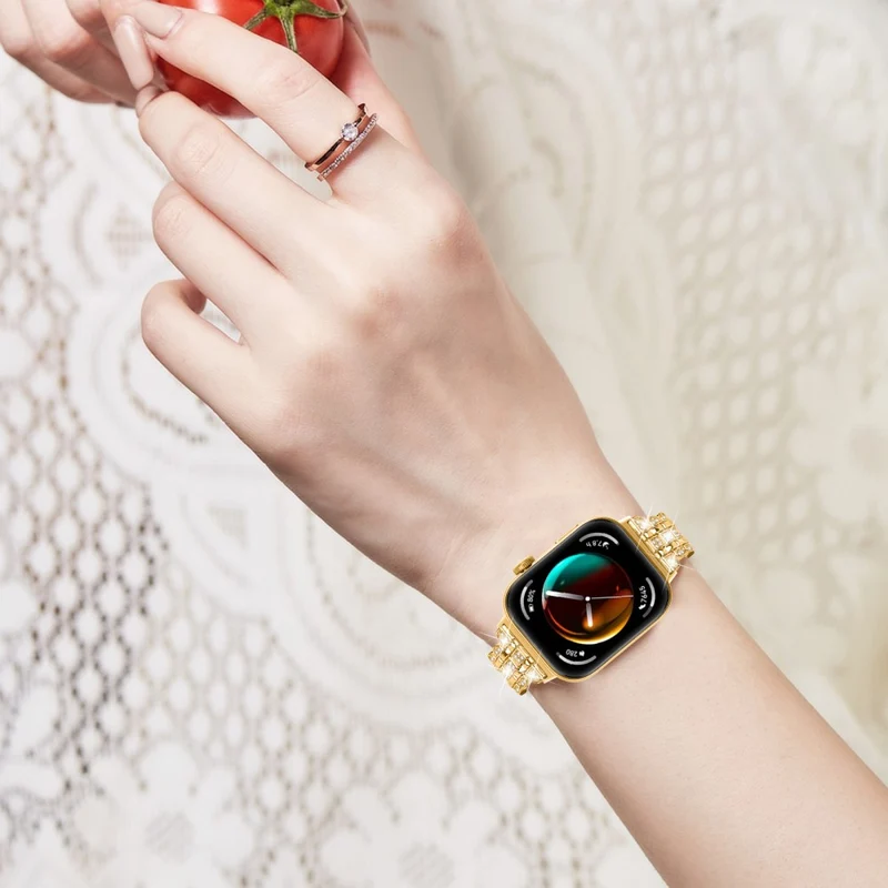 Super Stylisch Huawei Watch Fit 3 Metall Und Strass Armband