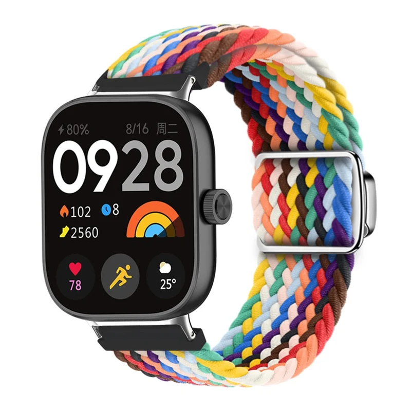 Bequem Xiaomi Smart Band 8 Pro / Xiaomi Redmi Watch 4 Nylon Universell Armband