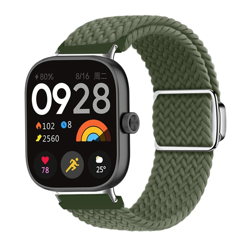 Bequem Xiaomi Smart Band 8 Pro / Xiaomi Redmi Watch 4 Nylon Universell Armband