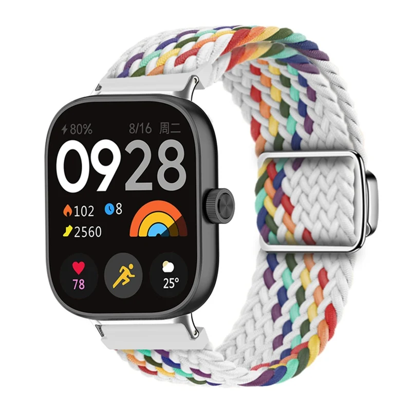 Bequem Xiaomi Smart Band 8 Pro / Xiaomi Redmi Watch 4 Nylon Universell Armband