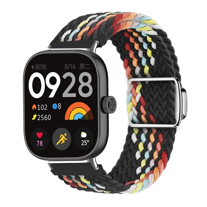 Bequem Xiaomi Smart Band 8 Pro / Xiaomi Redmi Watch 4 Nylon Universell Armband