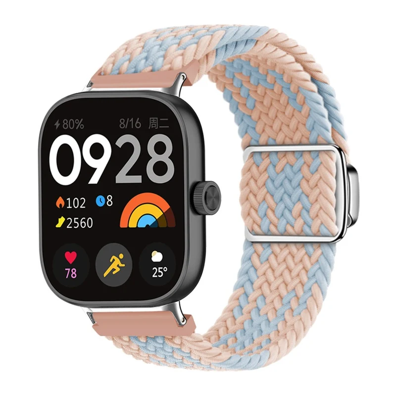 Bequem Xiaomi Smart Band 8 Pro / Xiaomi Redmi Watch 4 Nylon Universell Armband
