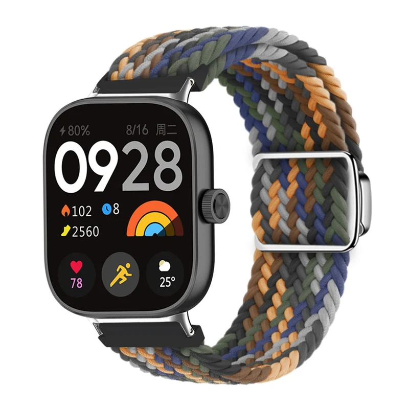 Bequem Xiaomi Smart Band 8 Pro / Xiaomi Redmi Watch 4 Nylon Universell Armband