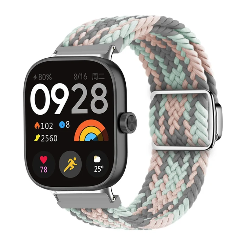 Bequem Xiaomi Smart Band 8 Pro / Xiaomi Redmi Watch 4 Nylon Universell Armband