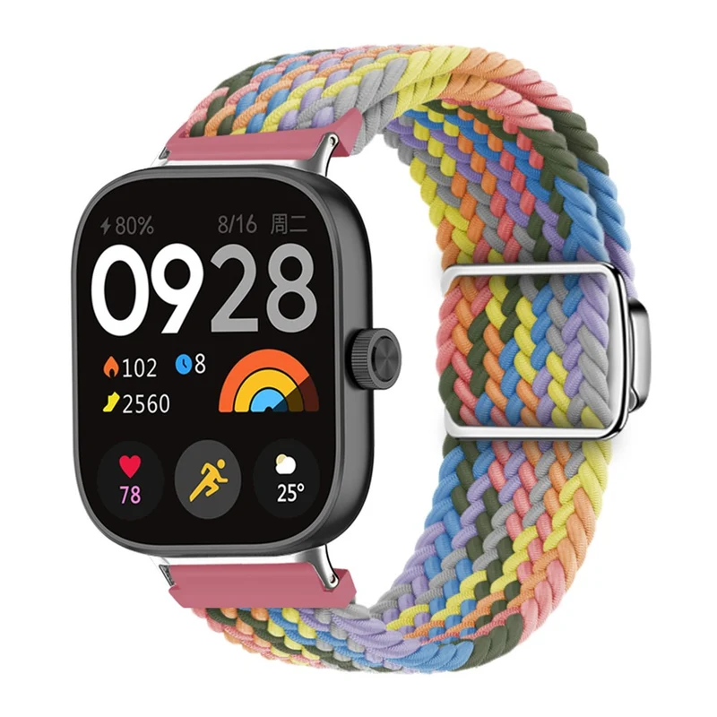 Bequem Xiaomi Smart Band 8 Pro / Xiaomi Redmi Watch 4 Nylon Universell Armband
