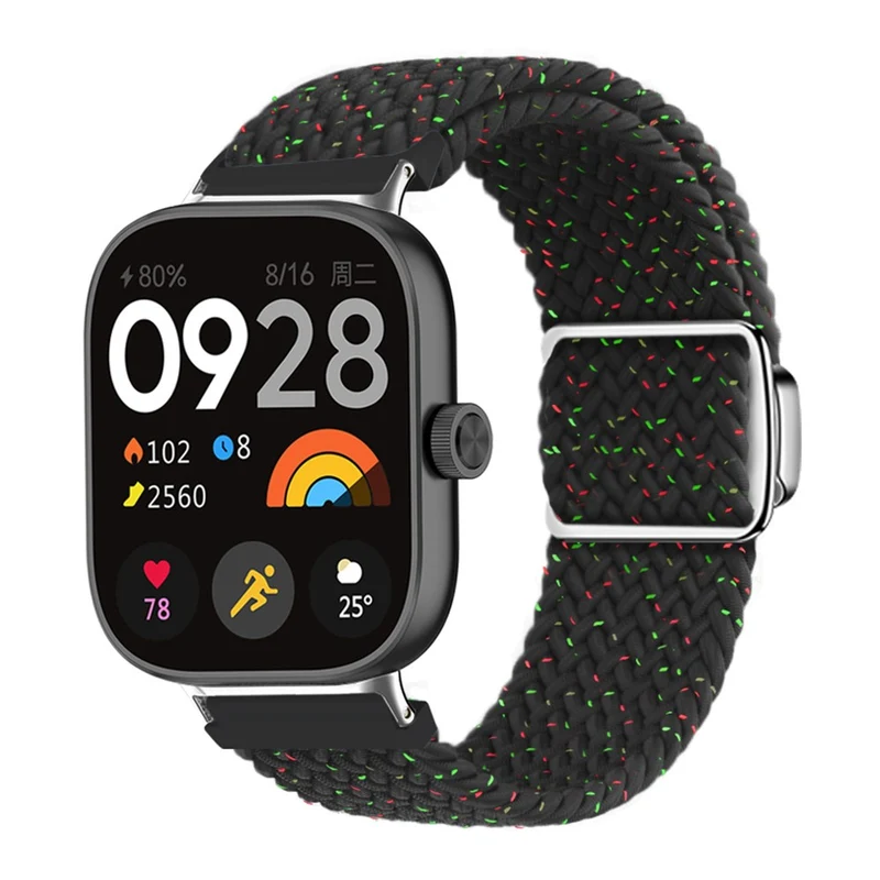 Bequem Xiaomi Smart Band 8 Pro / Xiaomi Redmi Watch 4 Nylon Universell Armband