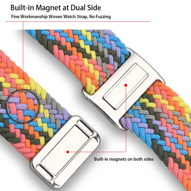 Bequem Xiaomi Smart Band 8 Pro / Xiaomi Redmi Watch 4 Nylon Universell Armband