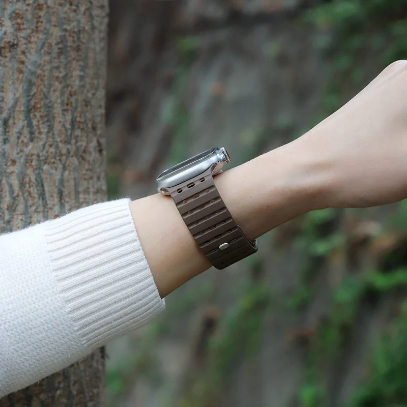Mega Bequem Apple Smartwatch Silikon Universell Armband