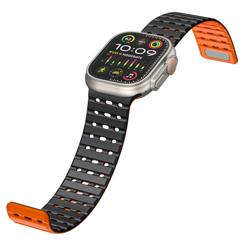 Mega Bequem Apple Smartwatch Silikon Universell Armband
