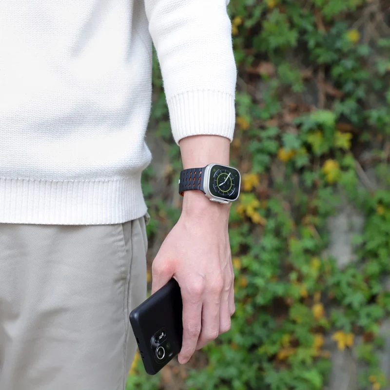 Mega Bequem Apple Smartwatch Silikon Universell Armband