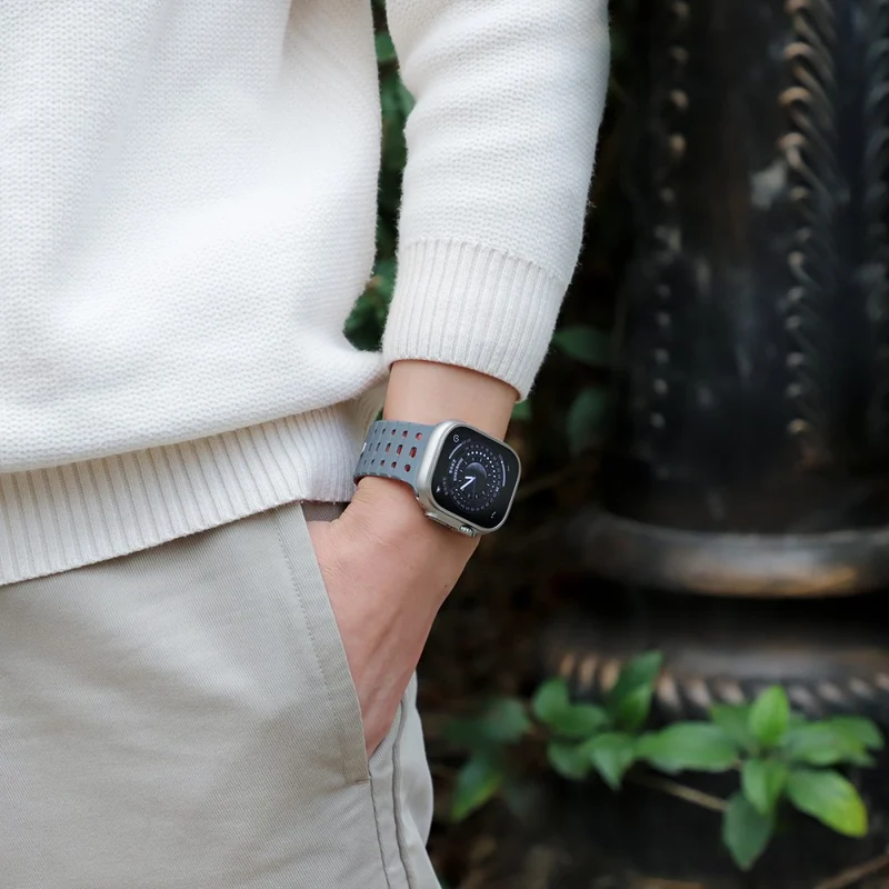 Mega Bequem Apple Smartwatch Silikon Universell Armband