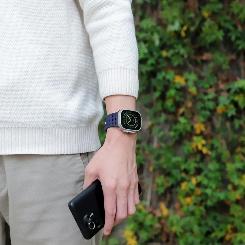 Mega Bequem Apple Smartwatch Silikon Universell Armband