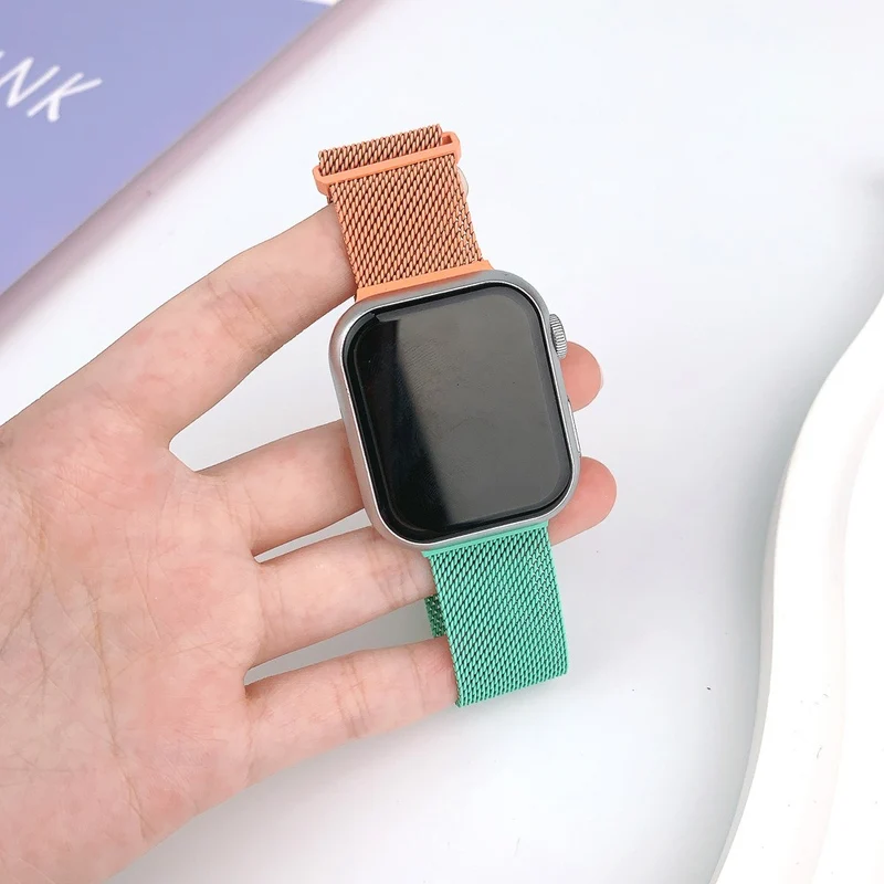 Bequem Apple Smartwatch Metall Universell Armband