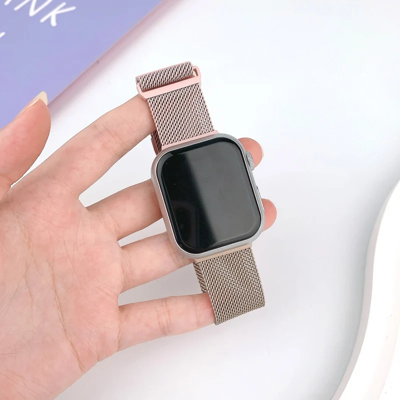 Bequem Apple Smartwatch Metall Universell Armband