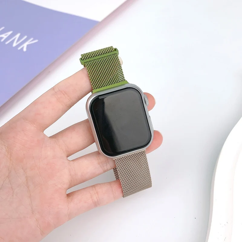Bequem Apple Smartwatch Metall Universell Armband