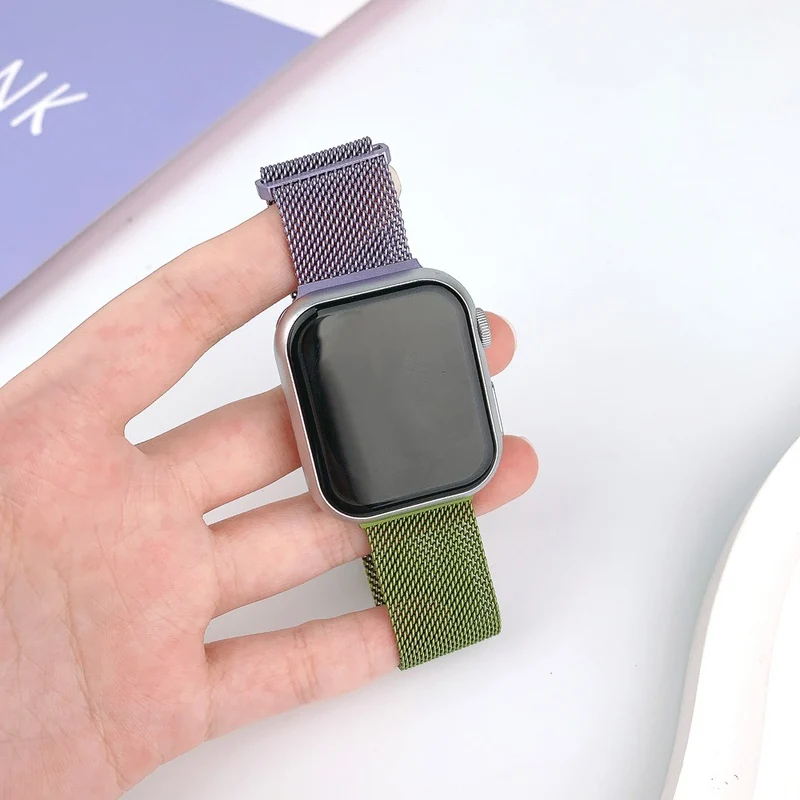 Bequem Apple Smartwatch Metall Universell Armband