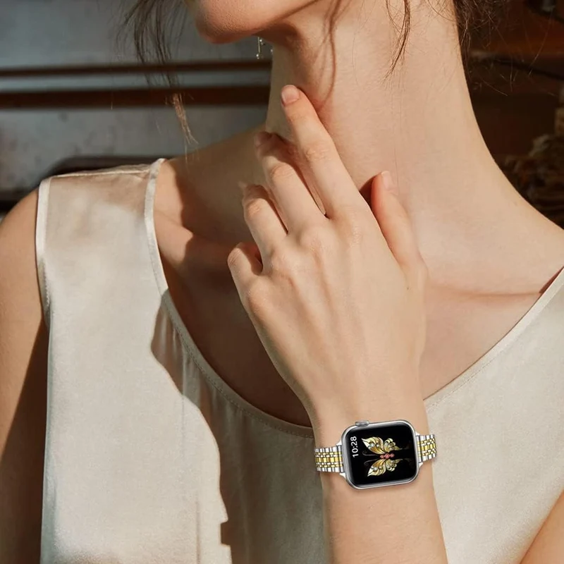 Unglaublich Robust Apple Smartwatch Metall Universell Armband