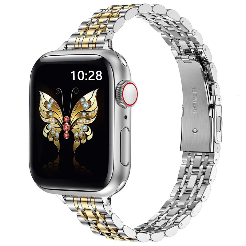 Absolut Süß Apple Smartwatch Metall Universell Armband