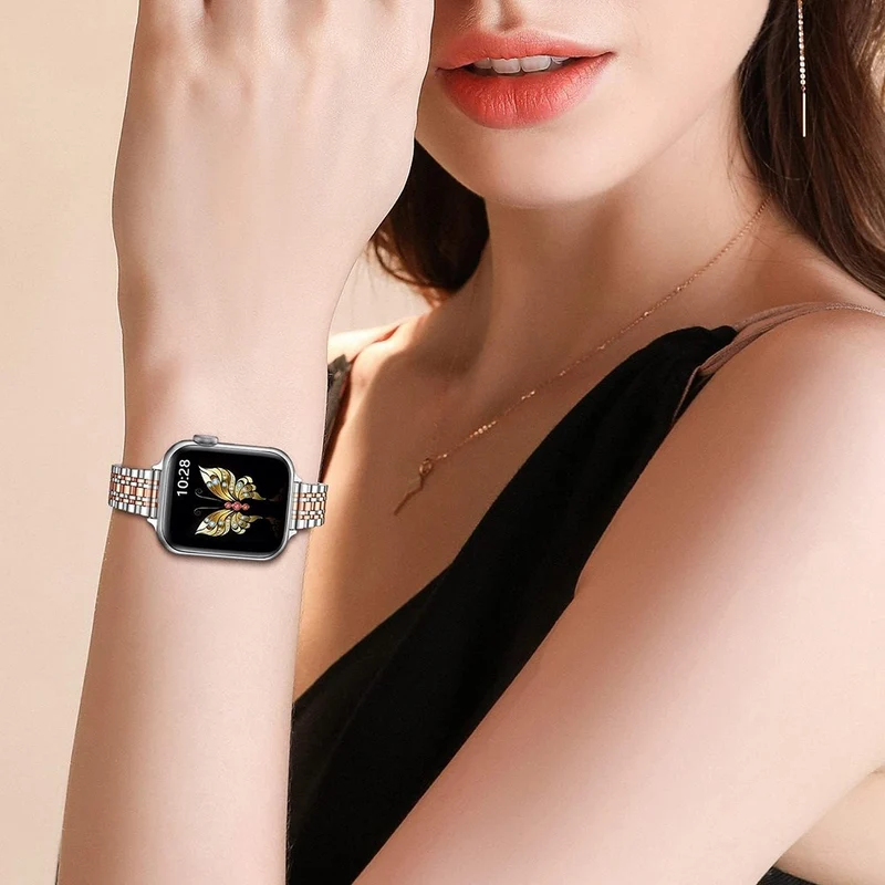 Absolut Süß Apple Smartwatch Metall Universell Armband