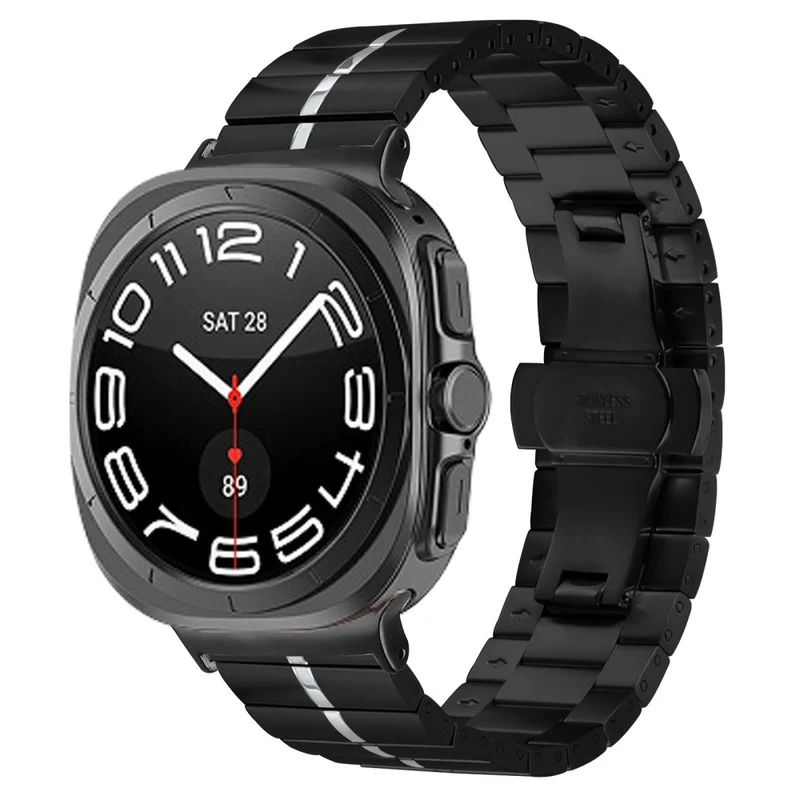 Stilvoll Samsung Galaxy Watch Ultra 47mm Metall Armband