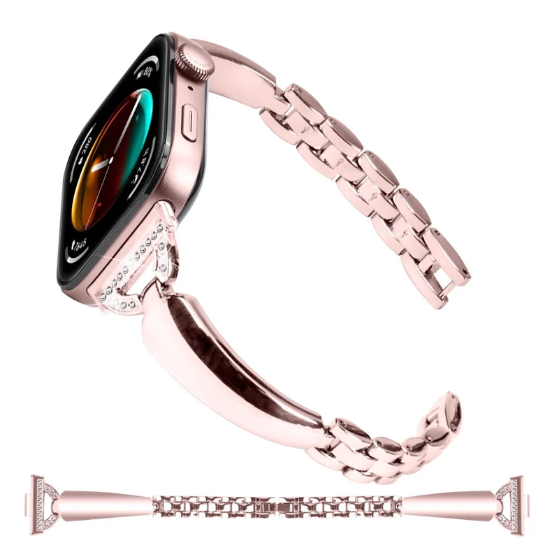 Super Stylisch Huawei Watch Fit 3 Metall Und Strass Armband