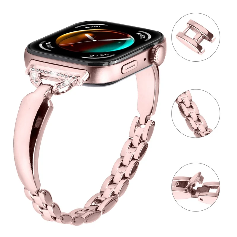 Super Stylisch Huawei Watch Fit 3 Metall Und Strass Armband