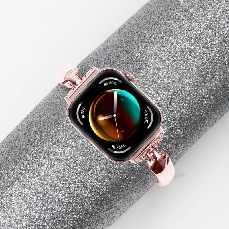 Super Stylisch Huawei Watch Fit 3 Metall Und Strass Armband