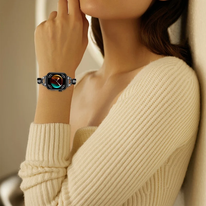 Super Stylisch Huawei Watch Fit 3 Metall Und Strass Armband