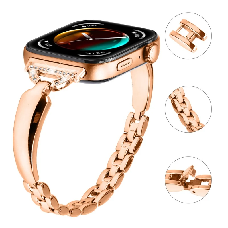 Super Stylisch Huawei Watch Fit 3 Metall Und Strass Armband