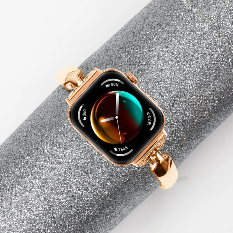 Super Stylisch Huawei Watch Fit 3 Metall Und Strass Armband