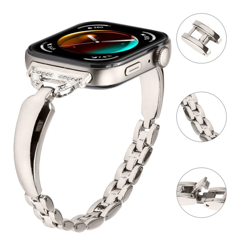 Super Stylisch Huawei Watch Fit 3 Metall Und Strass Armband