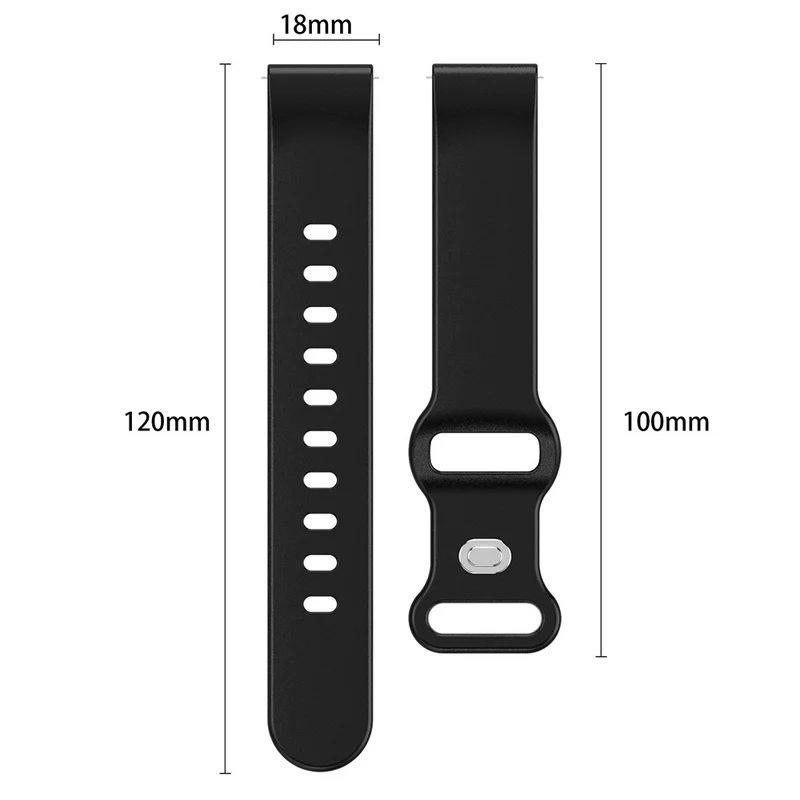 Super Süß 18mm Silikon Armband