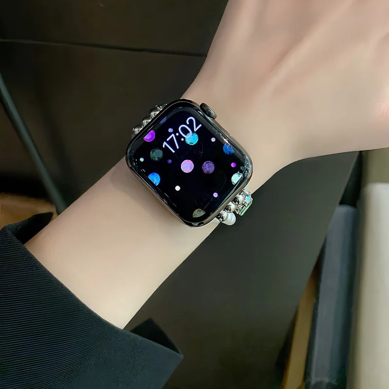 Bemerkenswert Langlebig Apple Smartwatch Metall Und Plastik Universell Armband