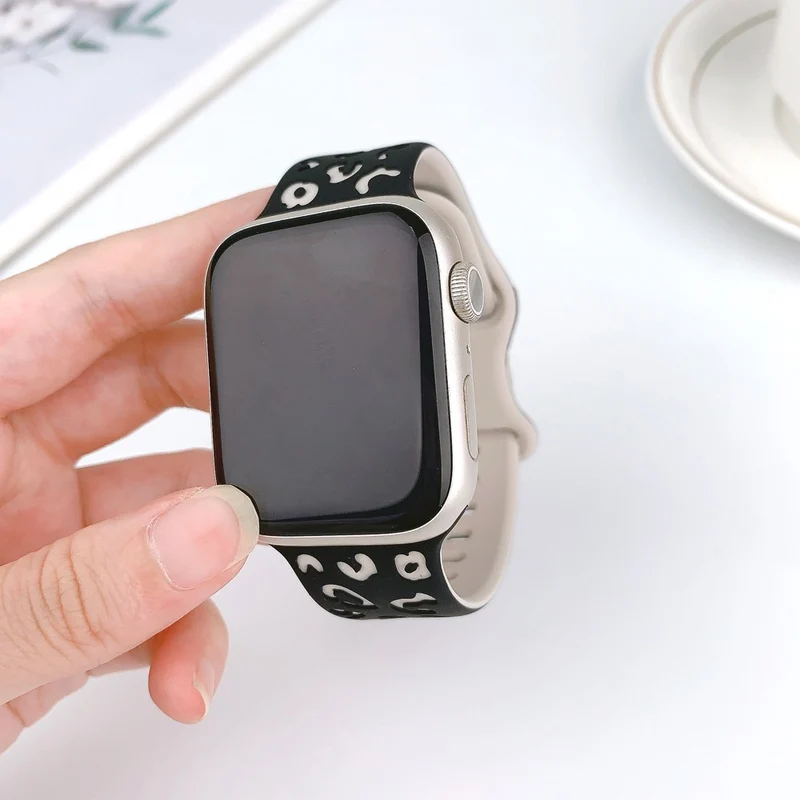 Sehr Angenehm Apple Smartwatch Silikon Universell Armband