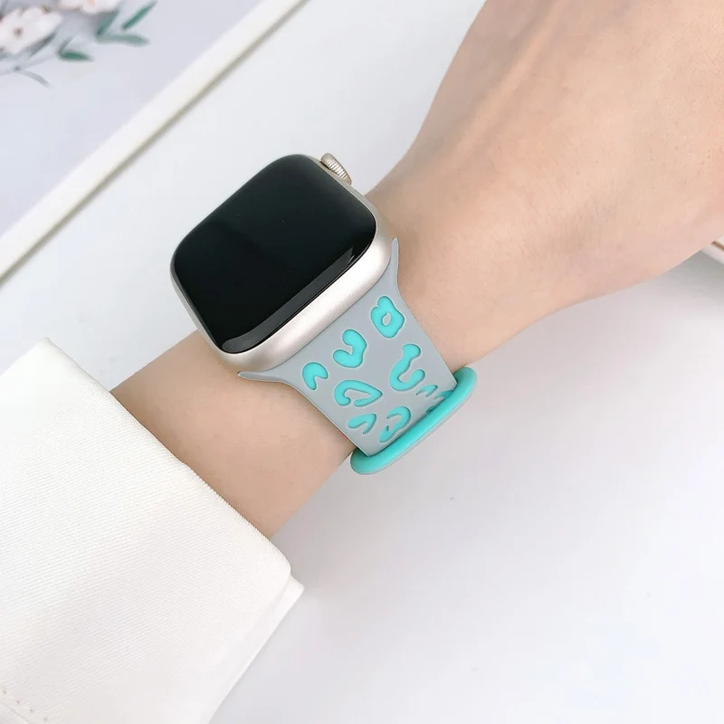 Sehr Angenehm Apple Smartwatch Silikon Universell Armband