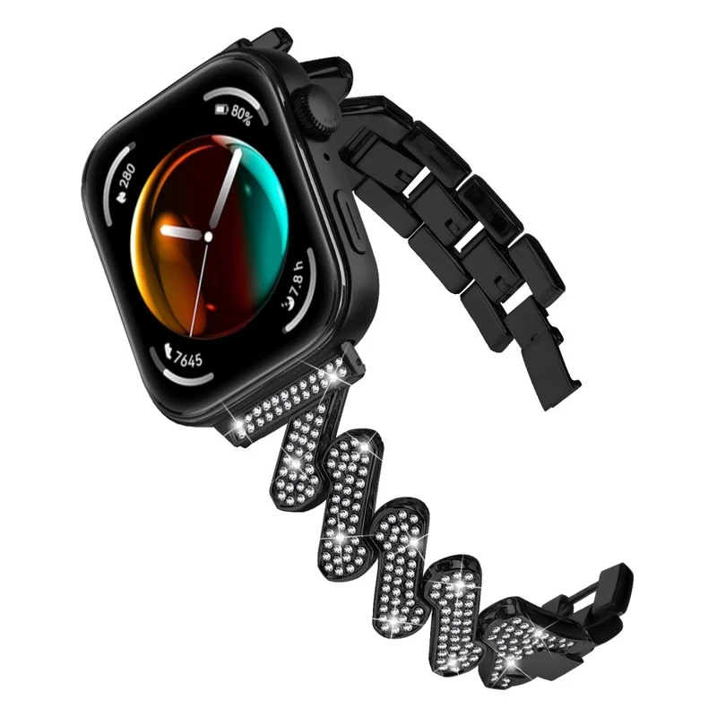 Sehr Reizvoll Huawei Watch Fit 3 Metall Und Strass Armband