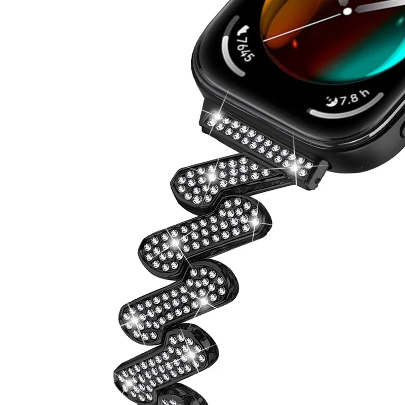 Sehr Reizvoll Huawei Watch Fit 3 Metall Und Strass Armband
