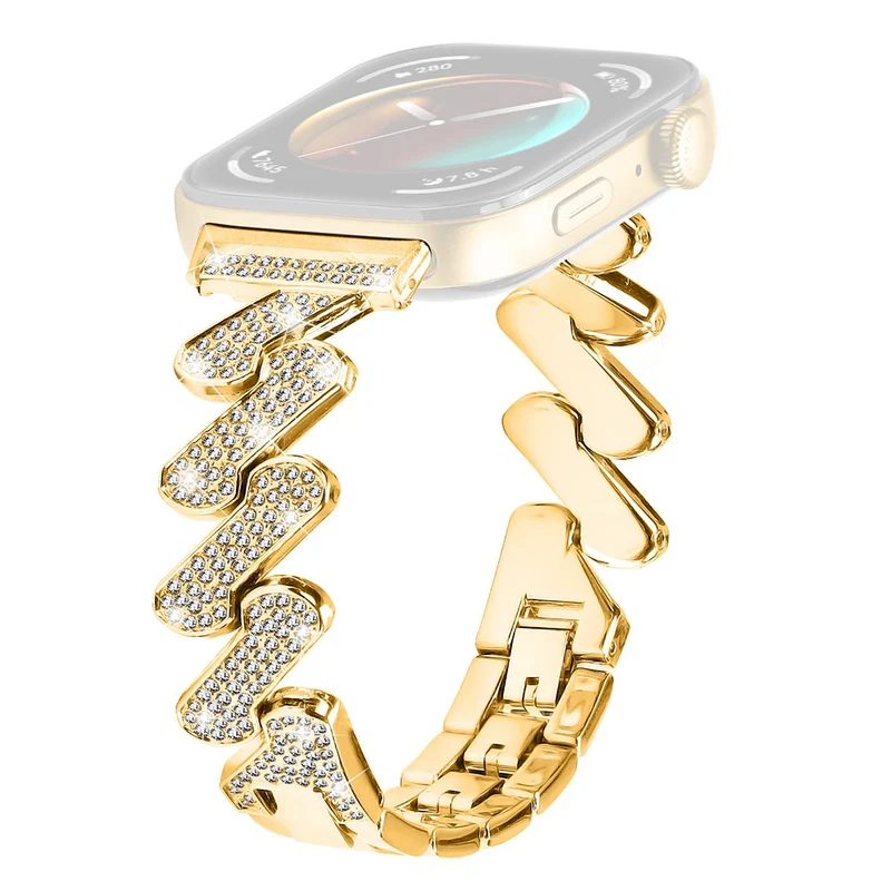 Sehr Reizvoll Huawei Watch Fit 3 Metall Und Strass Armband