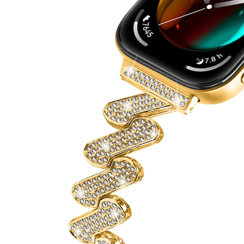 Sehr Reizvoll Huawei Watch Fit 3 Metall Und Strass Armband